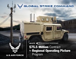 U.S. Air Force Awards Persistent Systems $75.5 Million Contract for ...